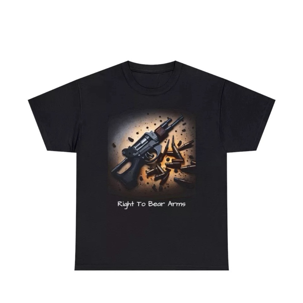 Right To Bear Arms Ak-47 unisex Short Sleeve T- Shirt second Amendment